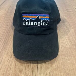 Black Embroidered Cap